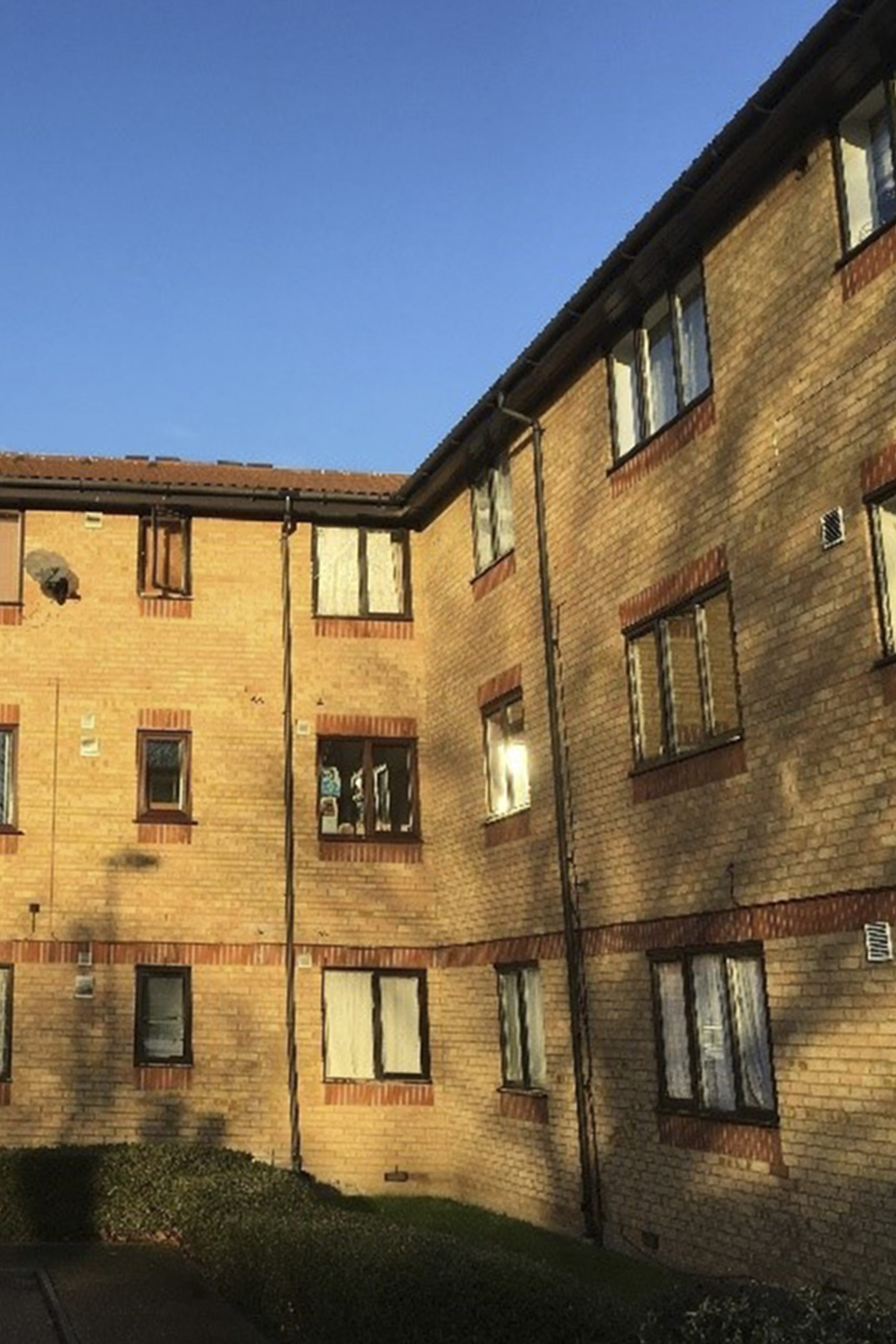 Outside view of BJE Playfield flats