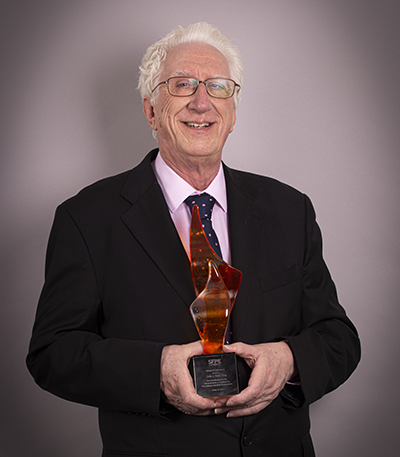 Colin Todd with Award